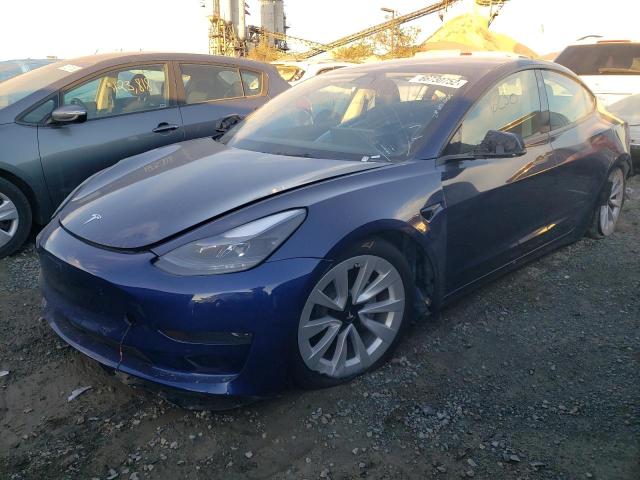 tesla model 3 2022 5yj3e1ea8nf304384