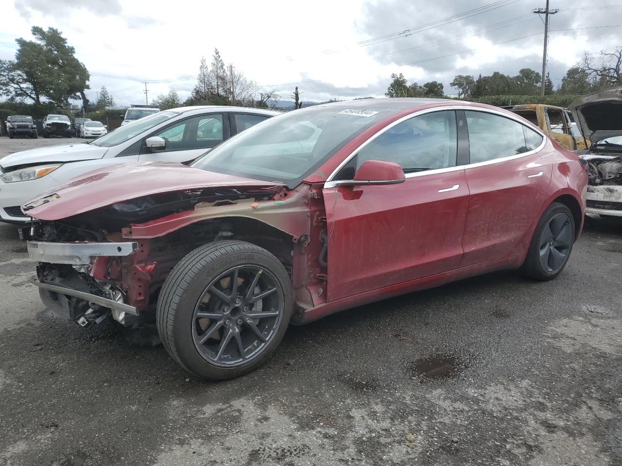 tesla model 3 2018 5yj3e1ea9jf159222