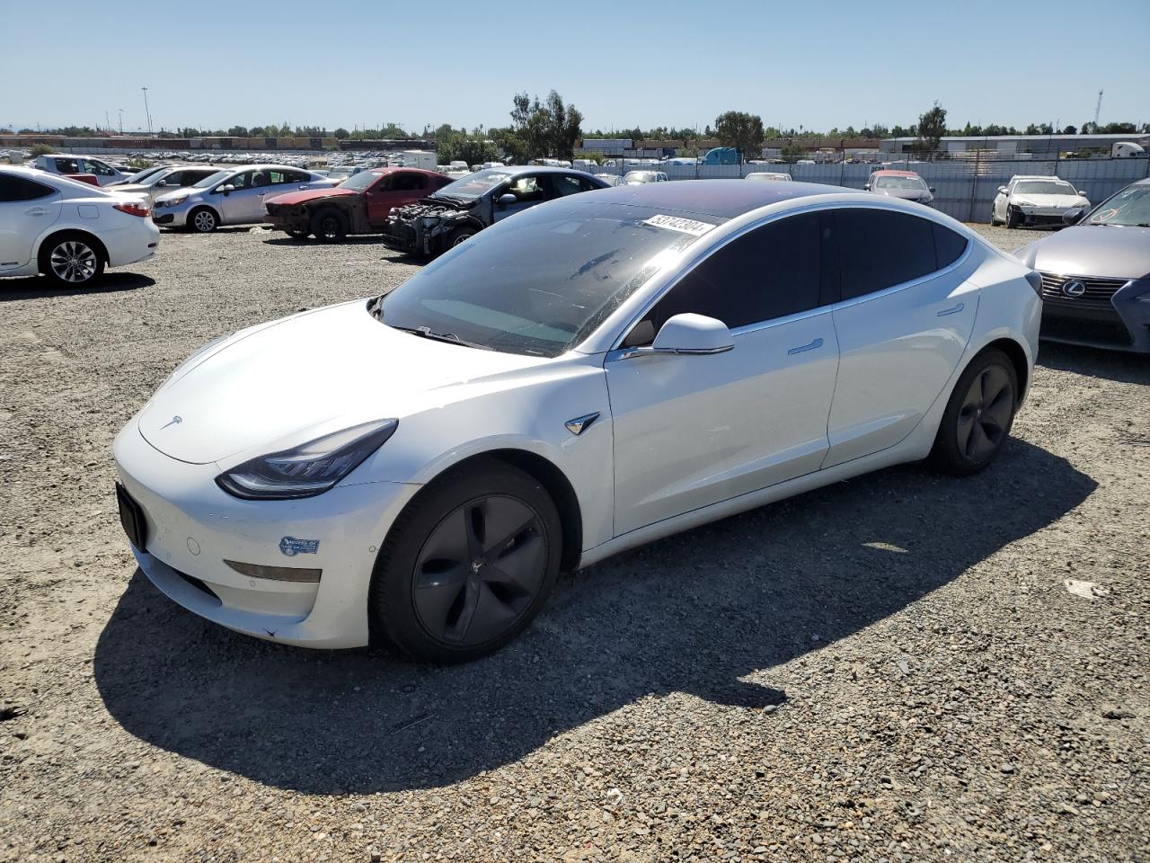 tesla model 3 2019 5yj3e1ea9kf483305