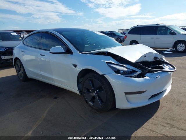 tesla model 3 2021 5yj3e1ea9mf076538