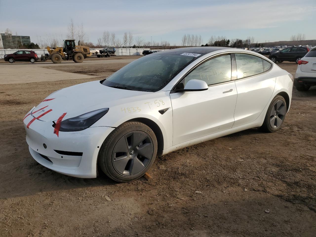 tesla model 3 2022 5yj3e1ea9nf345753