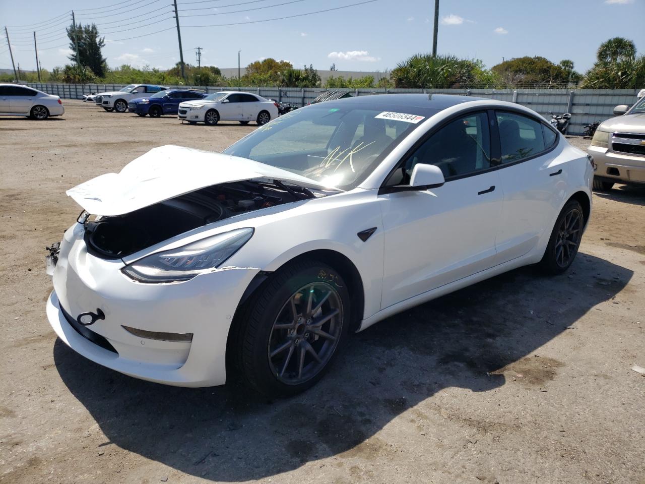 tesla model 3 2020 5yj3e1eaxlf504261