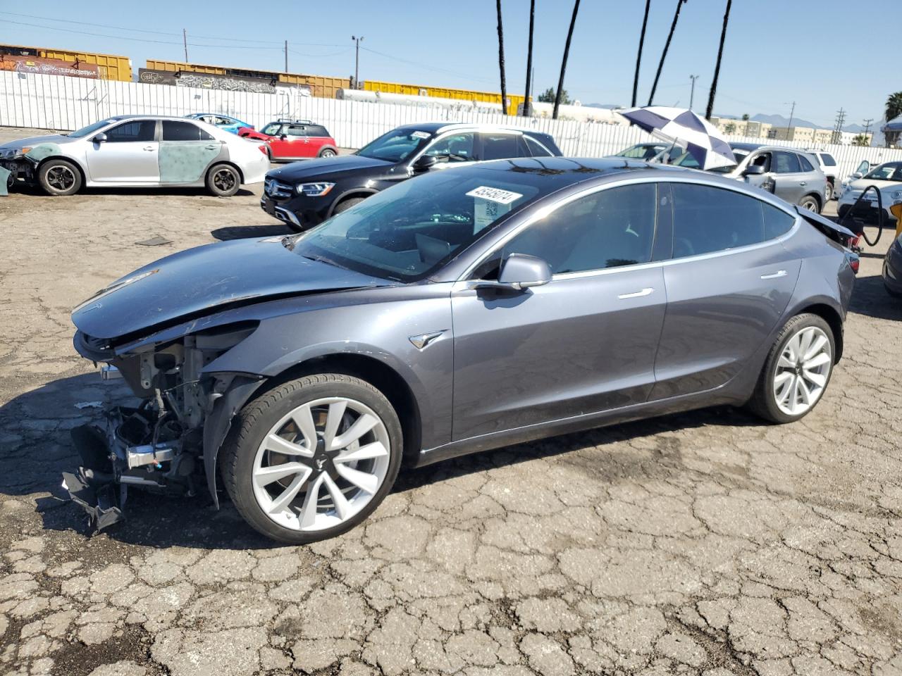 tesla model 3 2020 5yj3e1eaxlf662664