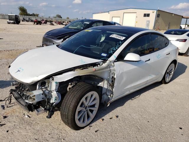 tesla model 3 2021 5yj3e1eaxmf870299