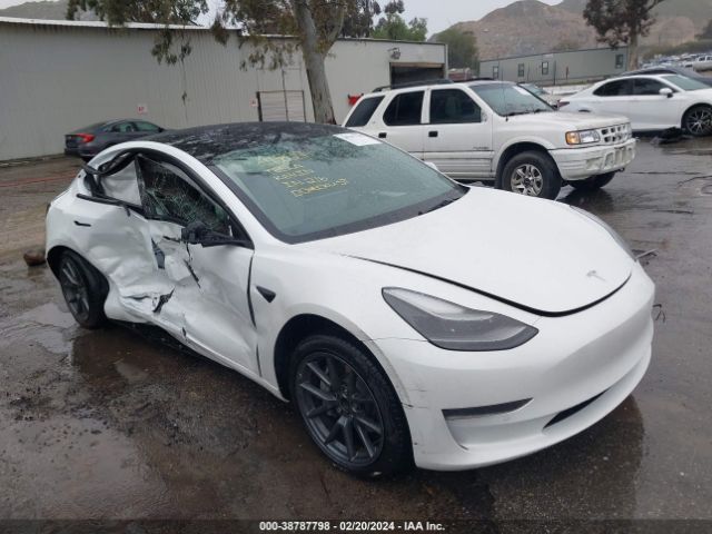 tesla model 3 2022 5yj3e1eaxnf148736