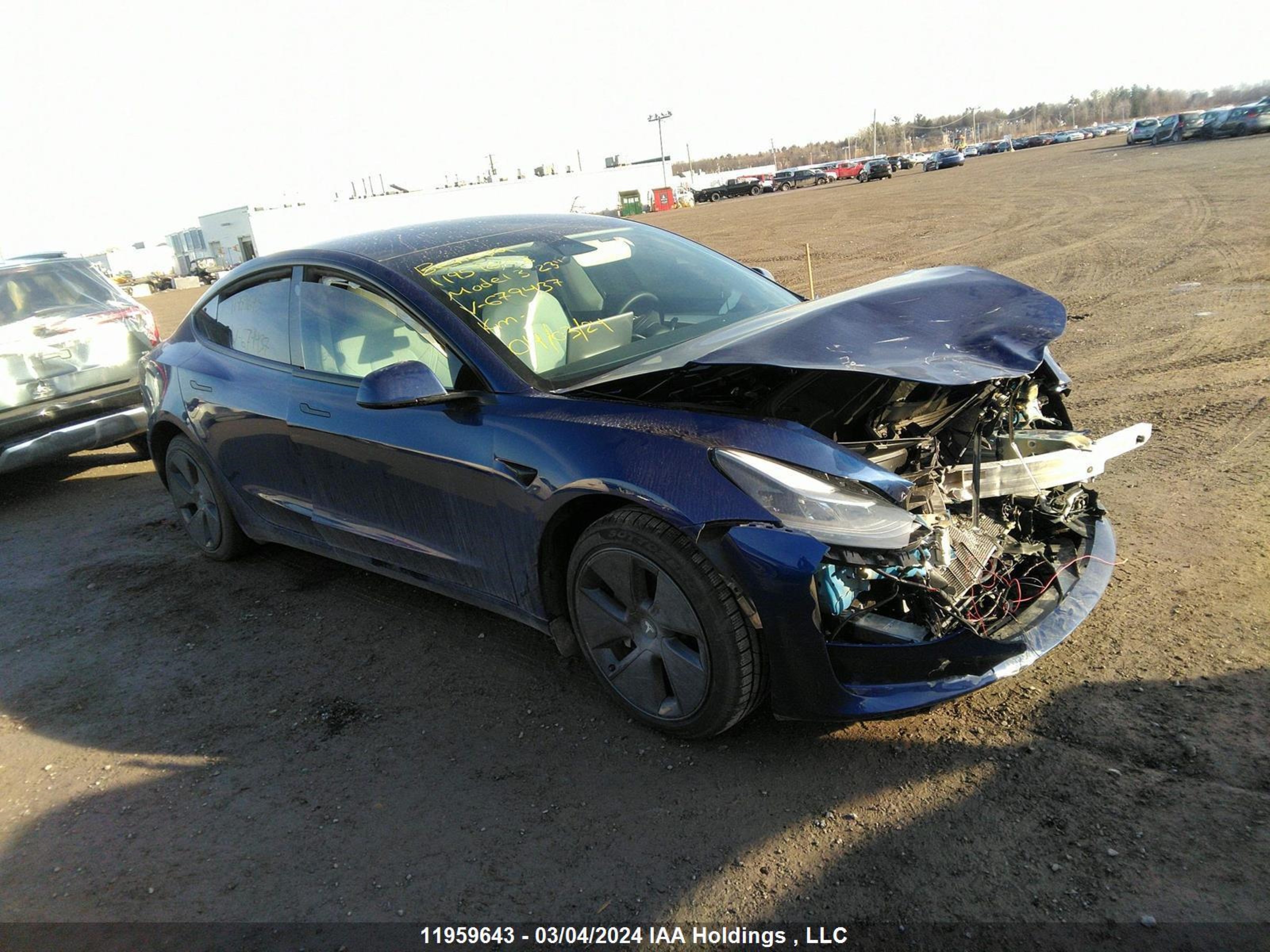 tesla model 3 2023 5yj3e1eaxpf679437