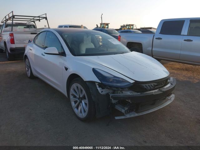 tesla model 3 2022 5yj3e1eb0nf115284