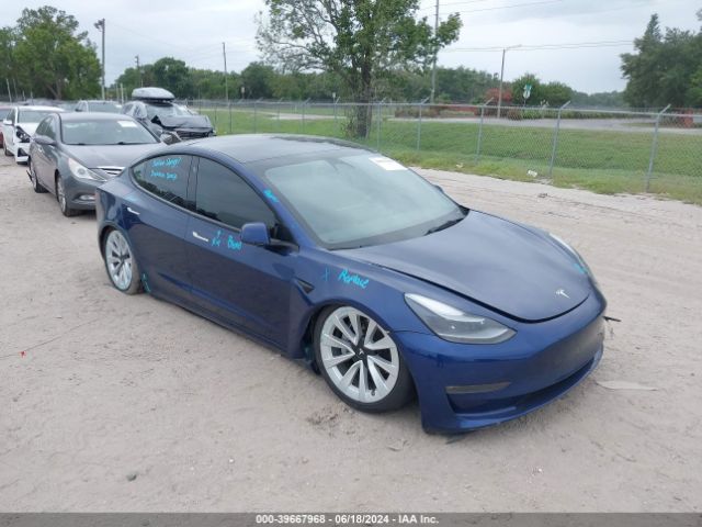 tesla model 3 2022 5yj3e1eb0nf187084