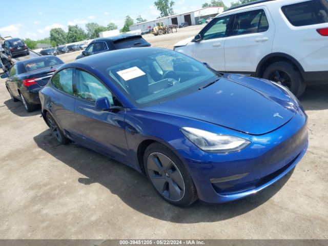 tesla model 3 2022 5yj3e1eb0nf320684