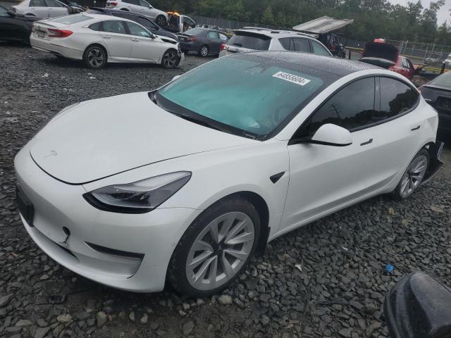 tesla model 3 2022 5yj3e1eb0nf345584