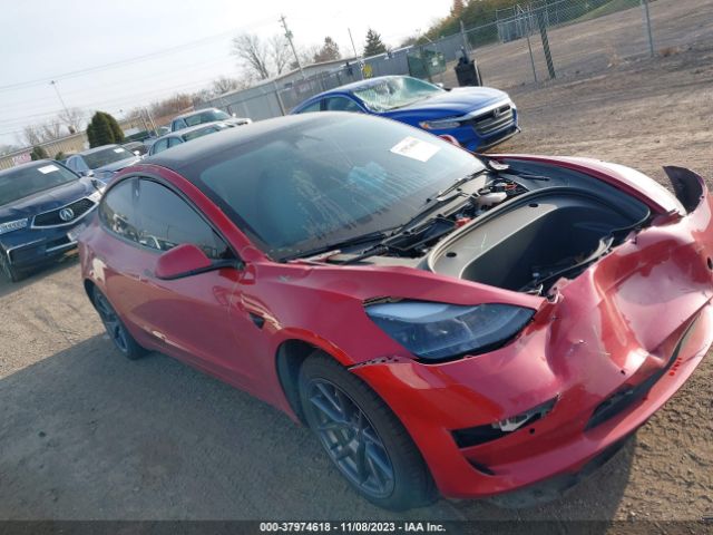 tesla model 3 2022 5yj3e1eb1nf126200