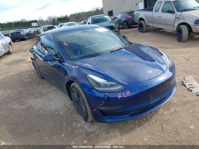 tesla model 3 2022 5yj3e1eb2nf207660