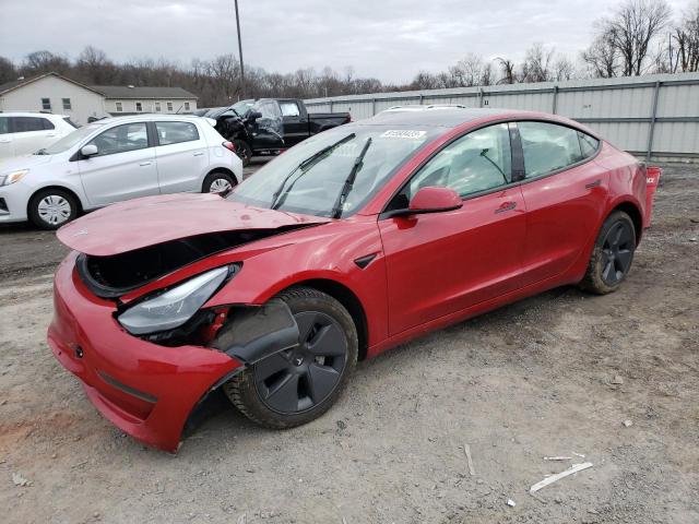 tesla model 3 2022 5yj3e1eb2nf342735