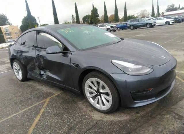 tesla model 3 2022 5yj3e1eb3nf122827