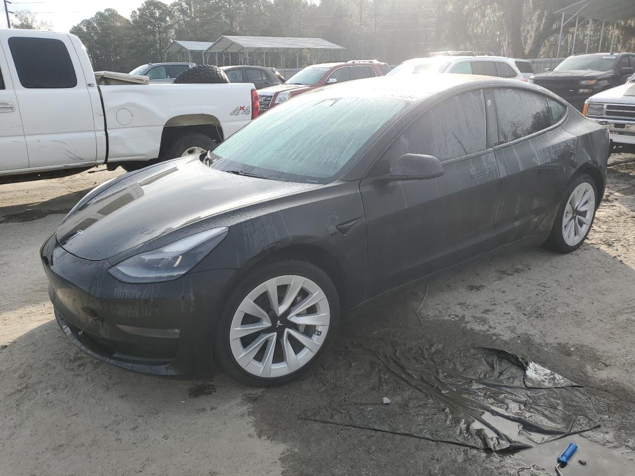 tesla model 3 2021 5yj3e1eb5mf975342