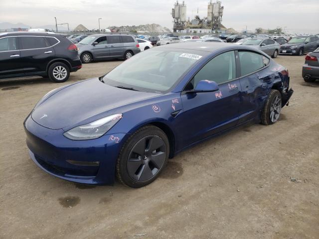 tesla model 3 2022 5yj3e1eb5nf138656