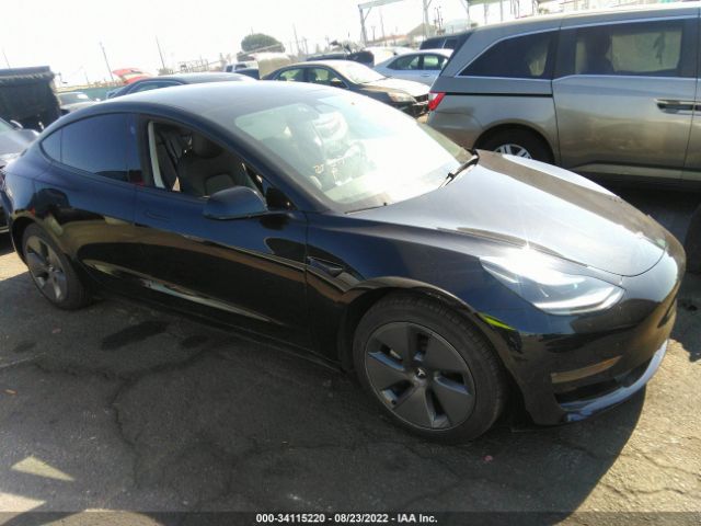 tesla model 3 2022 5yj3e1eb5nf152587