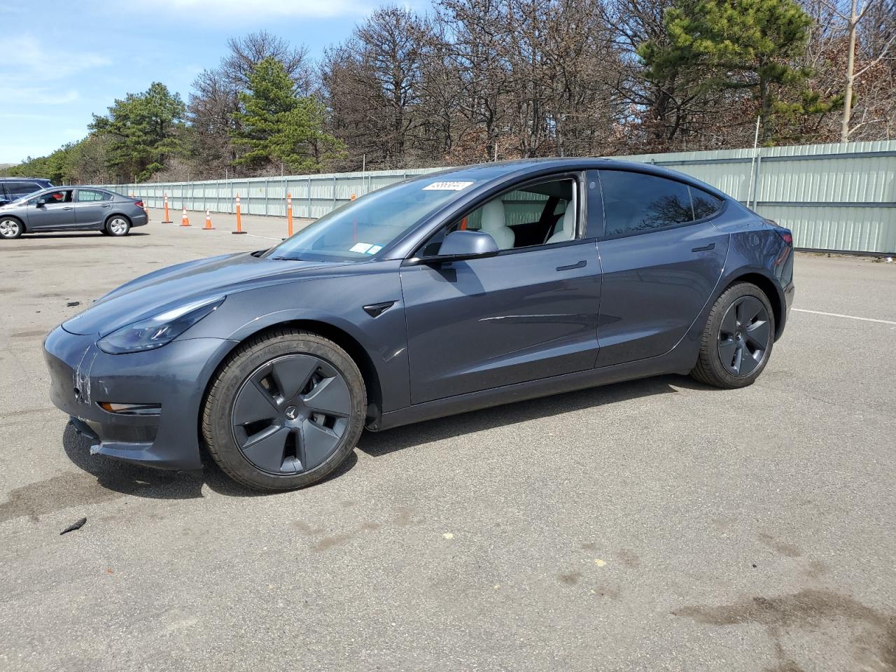 tesla model 3 2022 5yj3e1eb5nf180454