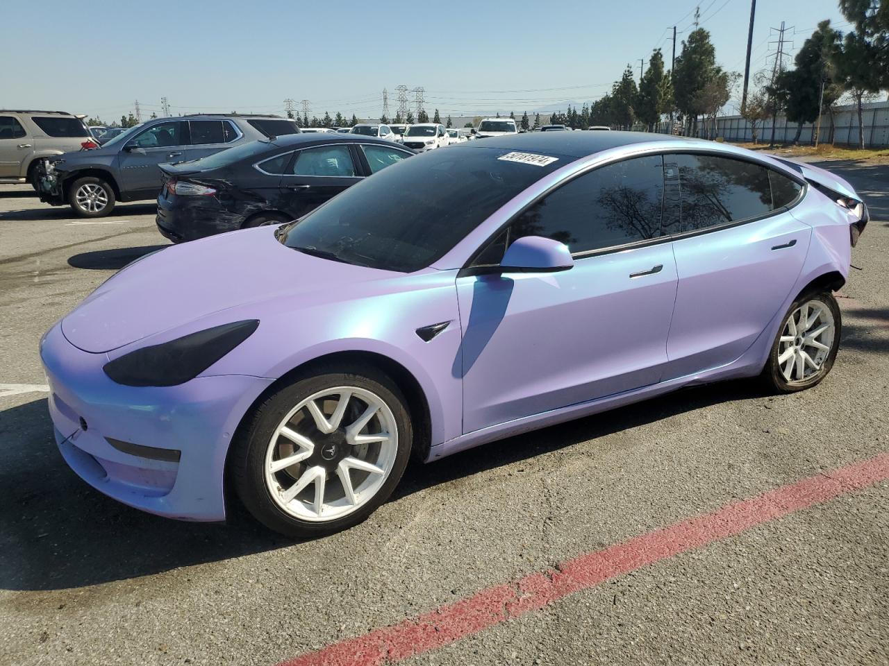 tesla model 3 2022 5yj3e1eb6nf180558