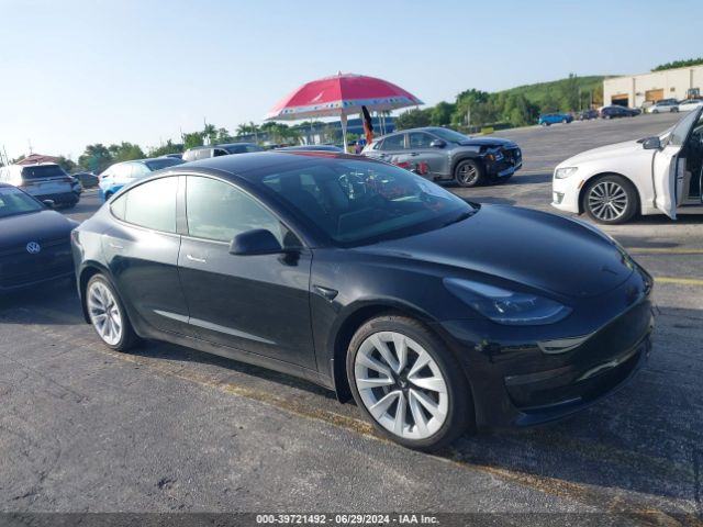 tesla model 3 2022 5yj3e1eb6nf186506