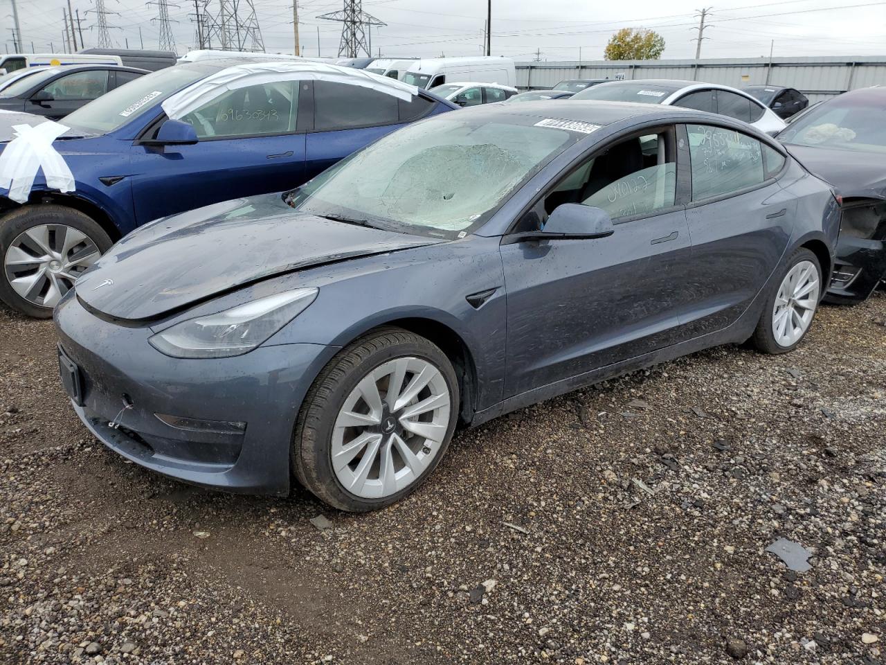 tesla model 3 2022 5yj3e1eb6nf286301