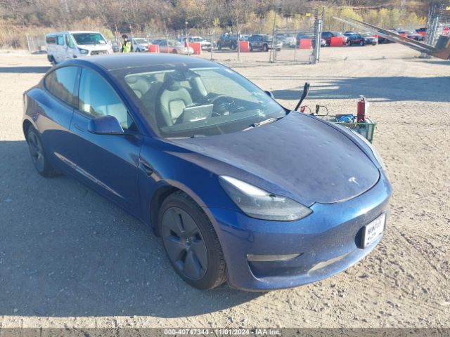 tesla model 3 2022 5yj3e1eb7nf118277