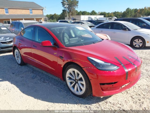 tesla model 3 2022 5yj3e1eb7nf344335