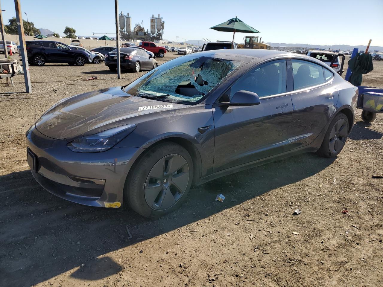 tesla model 3 2022 5yj3e1eb8nf200440