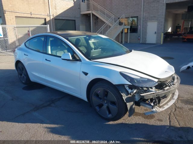 tesla model 3 2022 5yj3e1eb8nf322957