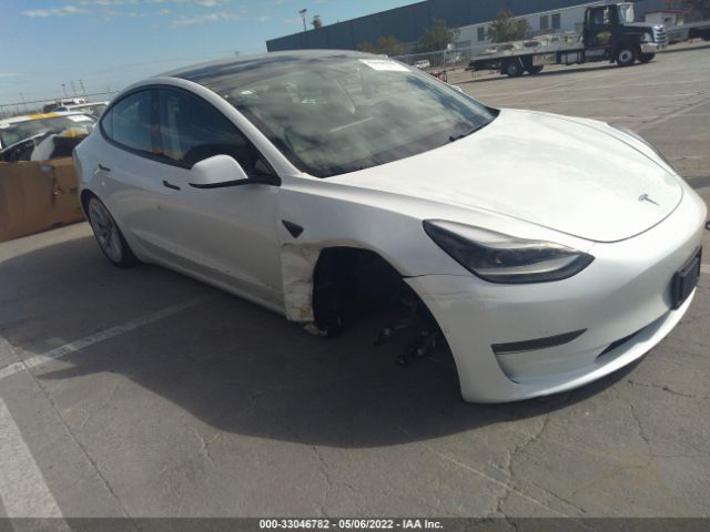 tesla model 3 2021 5yj3e1ebxmf071180