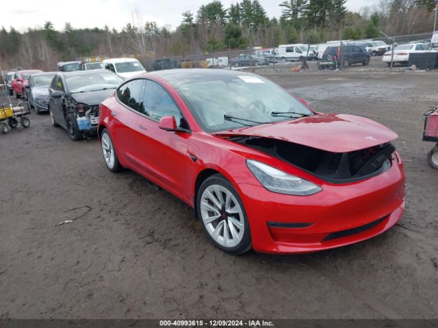 tesla model 3 2022 5yj3e1ebxnf270280