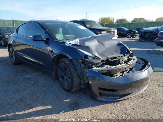 tesla model 3 2022 5yj3e1ebxnf273230