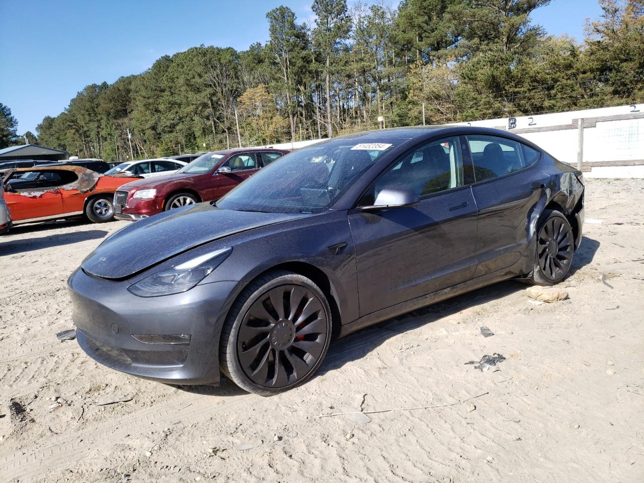 tesla model 3 2023 5yj3e1ec3pf592304