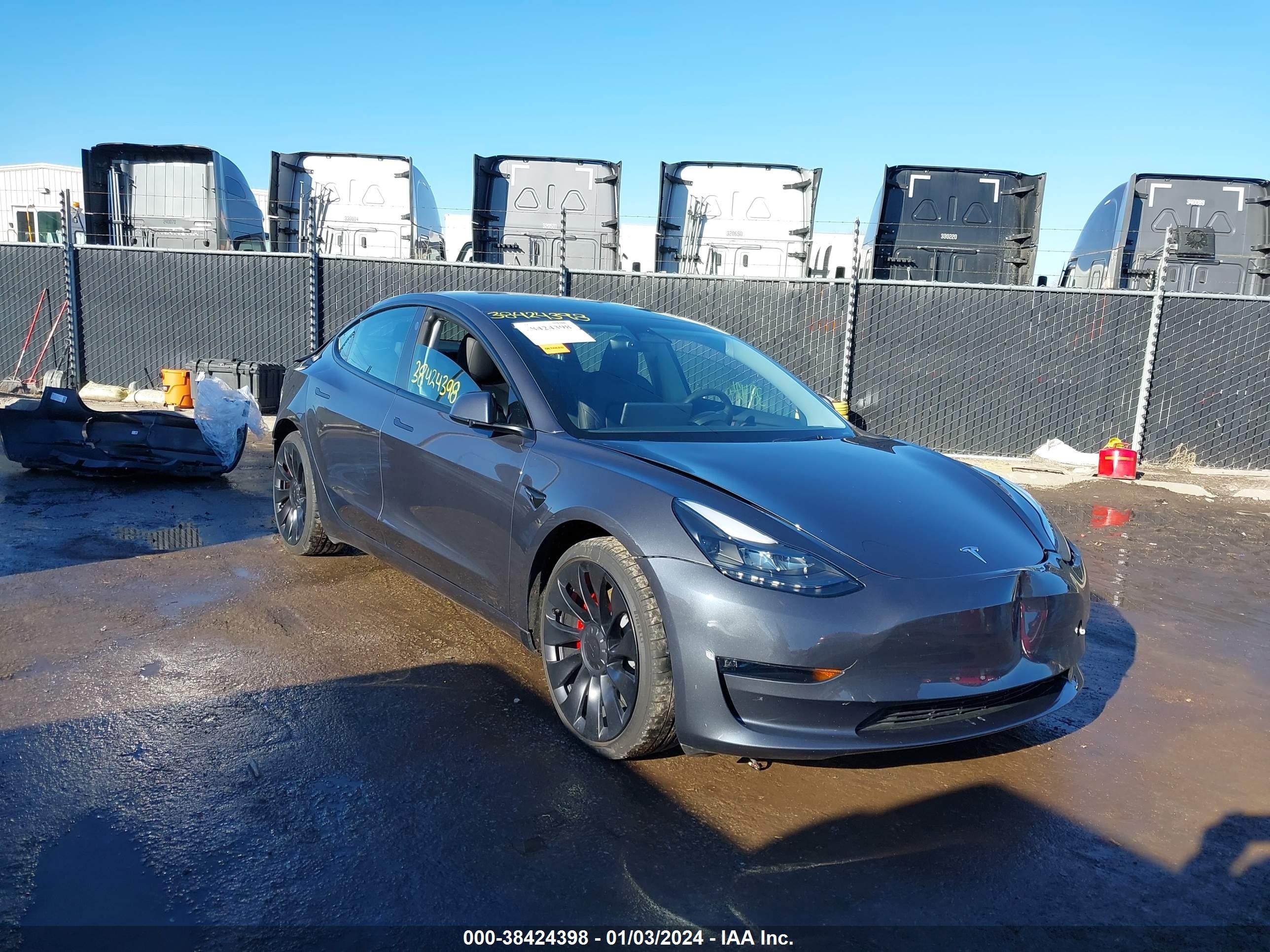 tesla model 3 2023 5yj3e1ec8pf498502