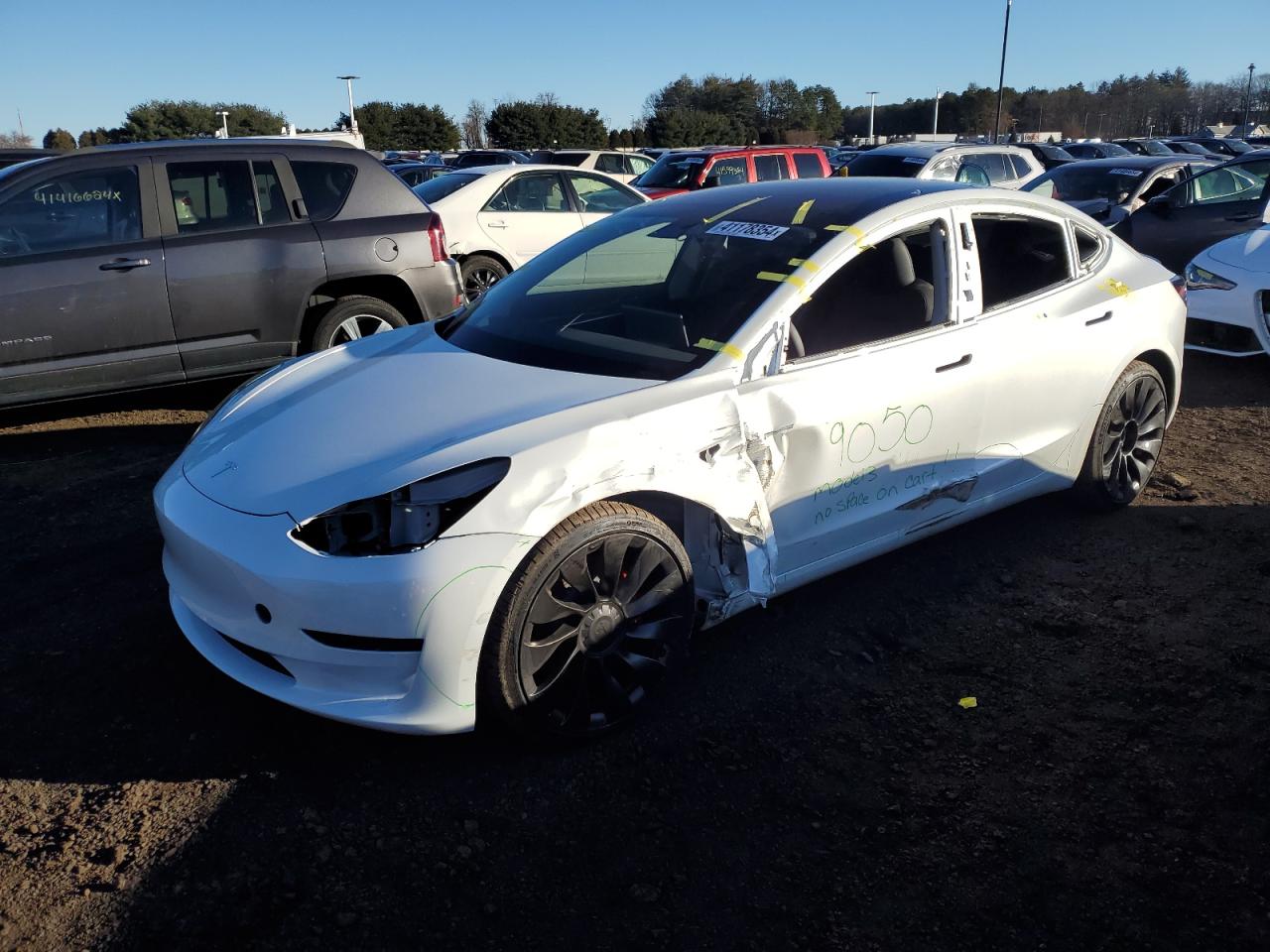 tesla model 3 2023 5yj3e1ecxpf586631