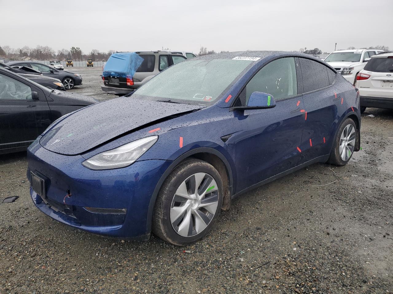 tesla model y 2021 5yjygaee0mf145667