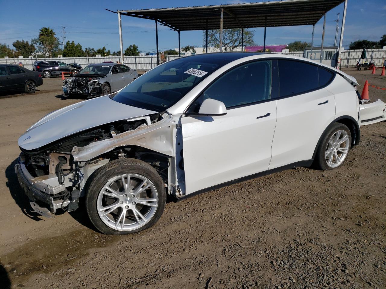 tesla model y 2021 5yjygaee1mf174921