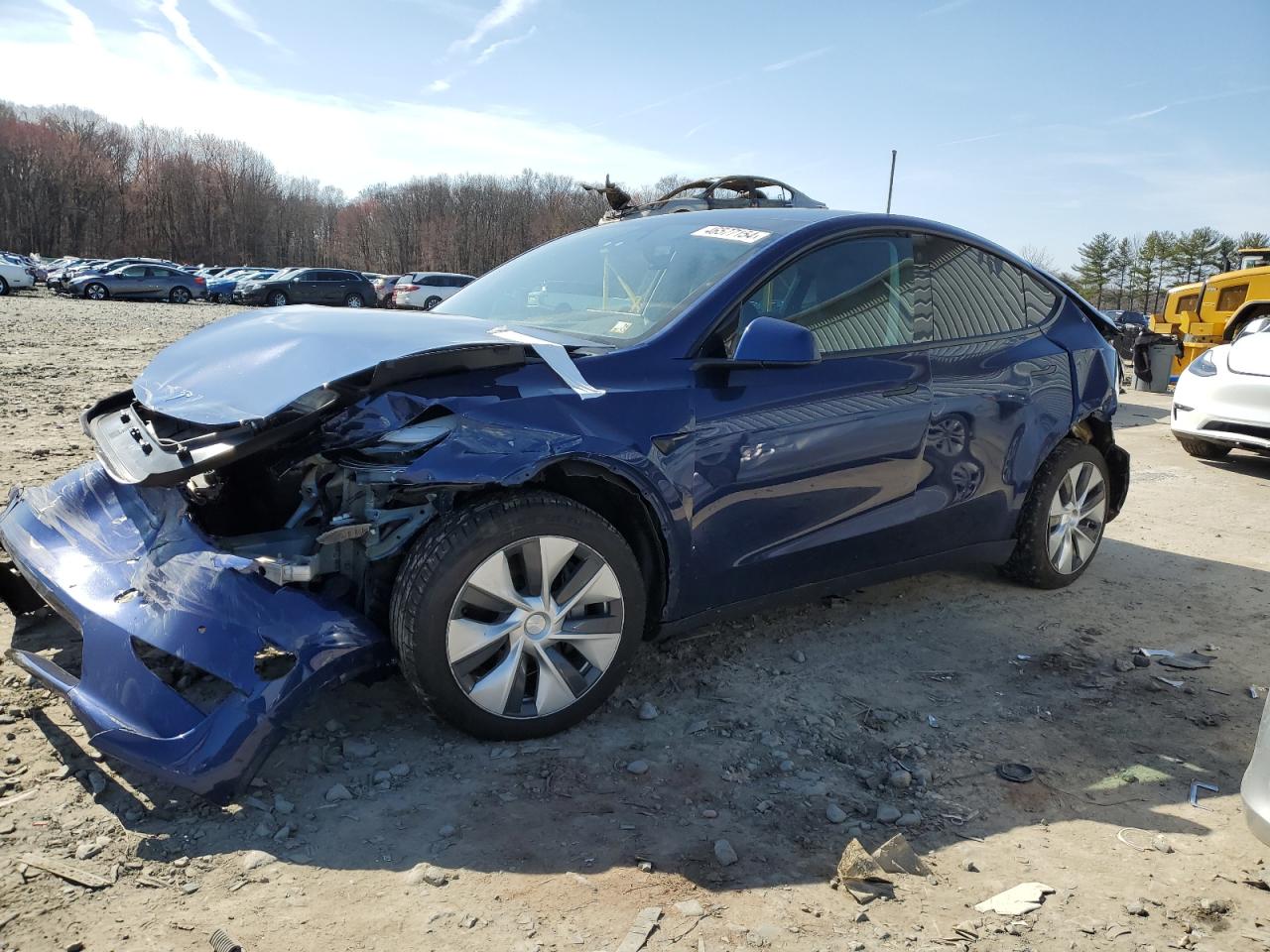 tesla model y 2021 5yjygaee2mf190710