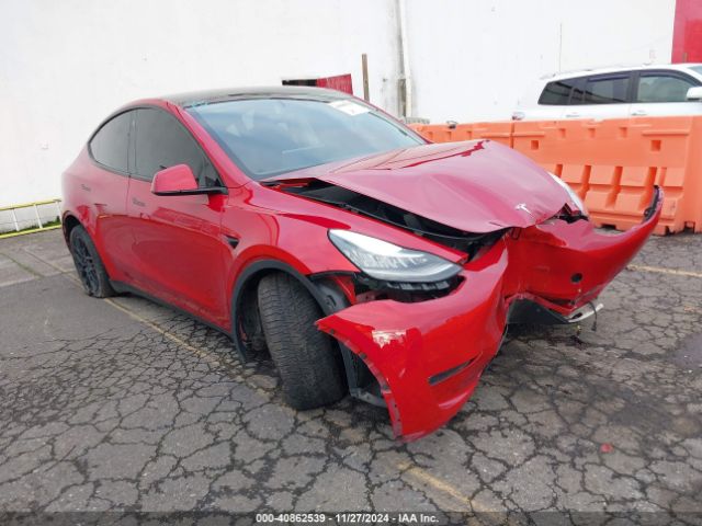 tesla model y 2021 5yjygaee4mf200475