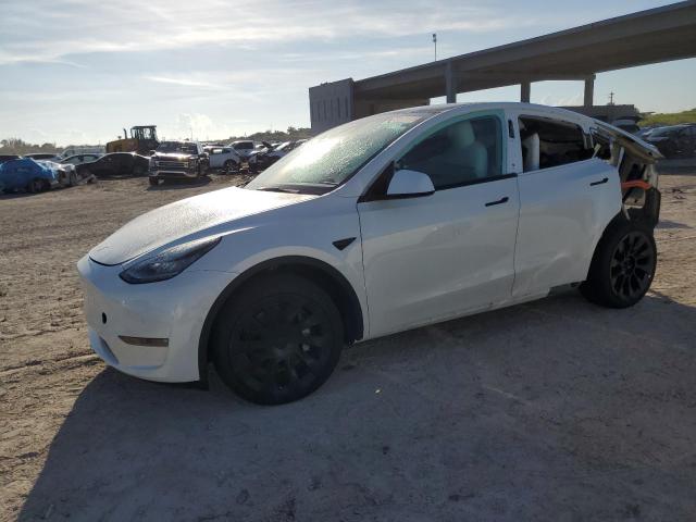 tesla model y 2021 5yjygaee4mf202257