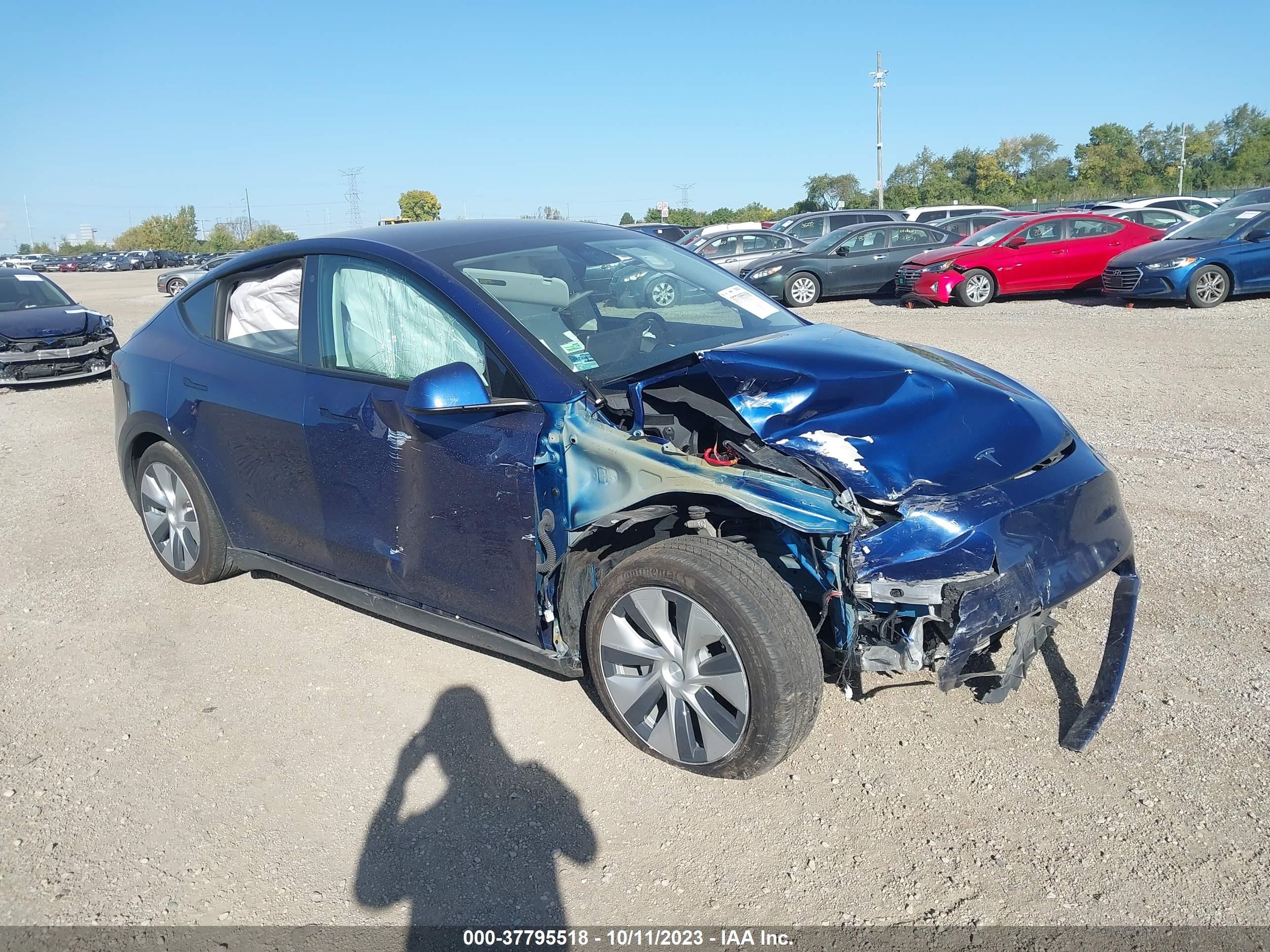 tesla model y 2021 5yjygaee4mf230690