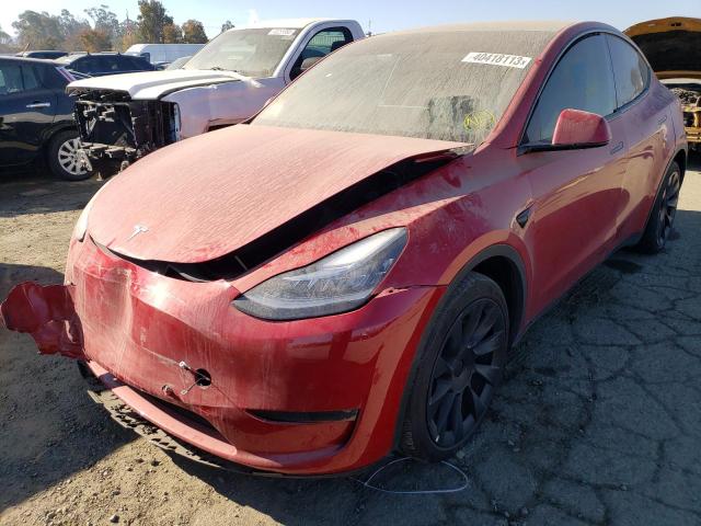 tesla model y 2021 5yjygaee4mf280523