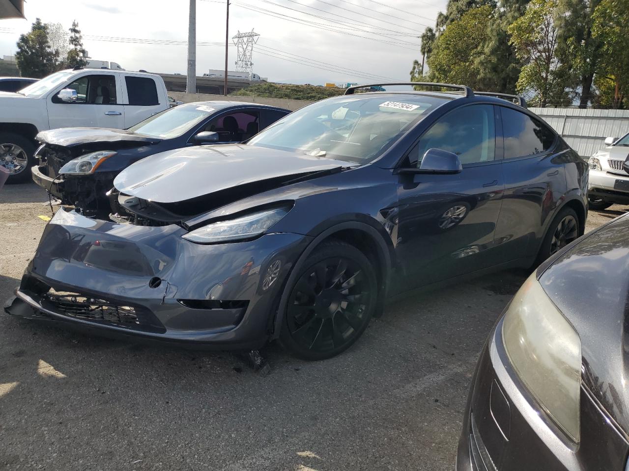 tesla model y 2021 5yjygaee6mf180066