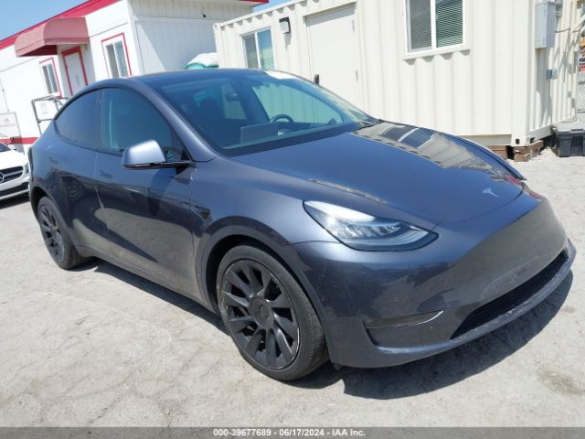 tesla model y 2021 5yjygaee6mf293287