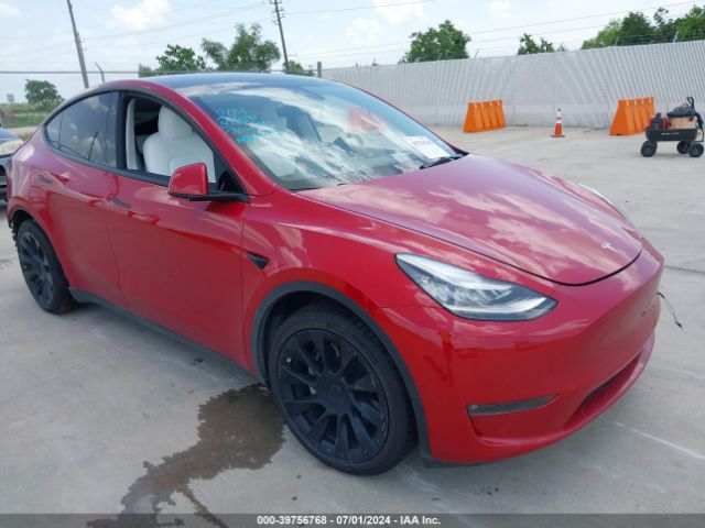 tesla model y 2021 5yjygaee6mf303591