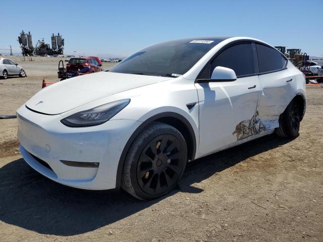 tesla model y 2021 5yjygaee8mf143648