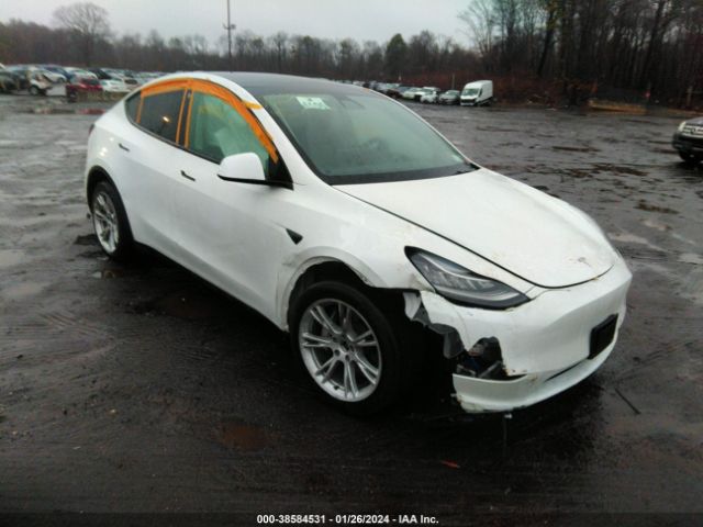 tesla model y 2021 5yjygaee9mf145991