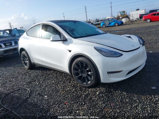 tesla model y 2021 5yjygaee9mf157445