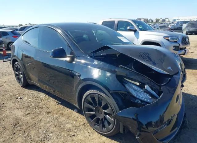 tesla model y 2021 5yjygaee9mf272157