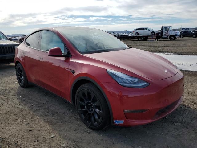 tesla model y 2021 5yjygaeexmf144414